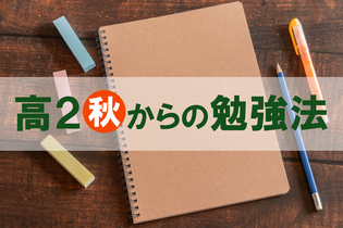【難関大を目指す高2生へ】秋がチャンス！今から始める受験勉強法